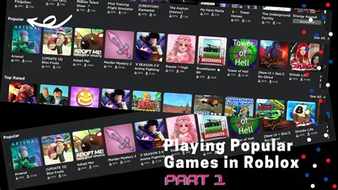 Laro na sikat sa Roblox! .